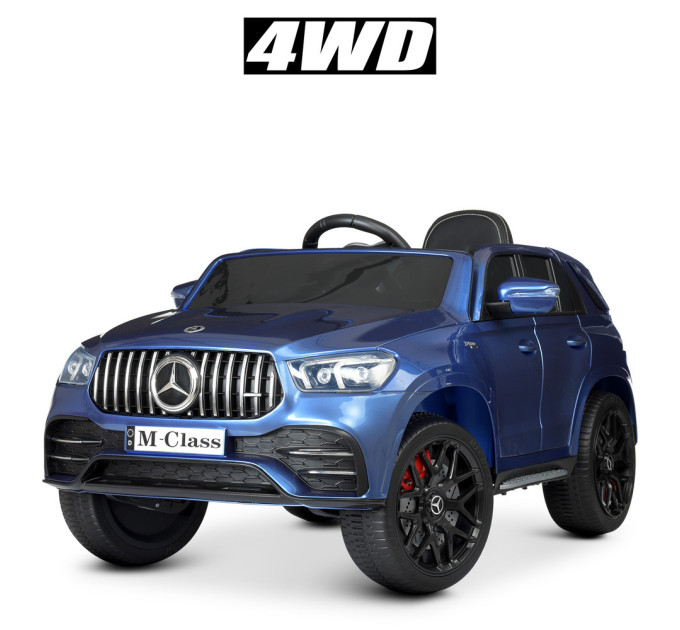 Дитячий електромобіль Mercedes-Benz M 4781EBLRS фарбований, 4 мотори 25W, EVA, MP3, USB, 2 кольори