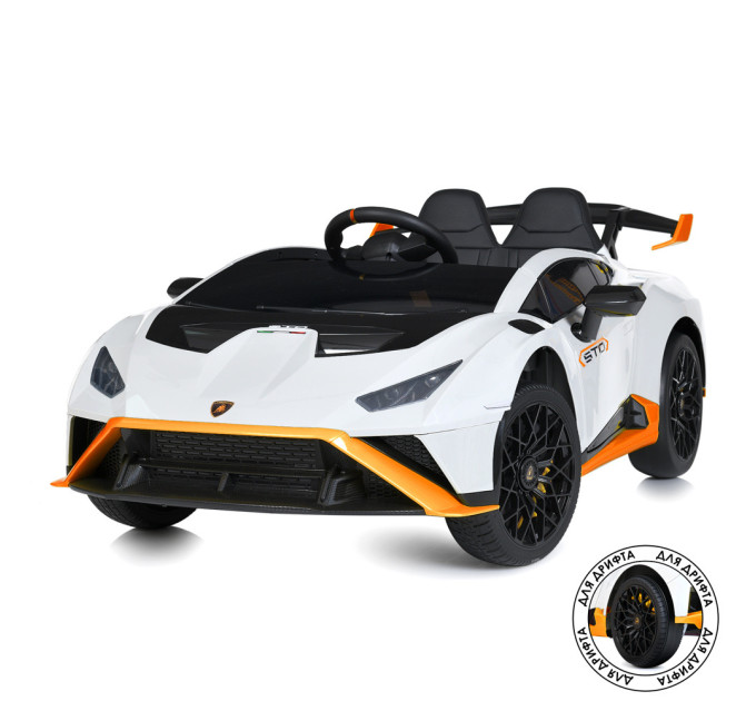 Дитячий електромобіль Lamborghini M 5034EBLR дріфт кар з музикою та світлом