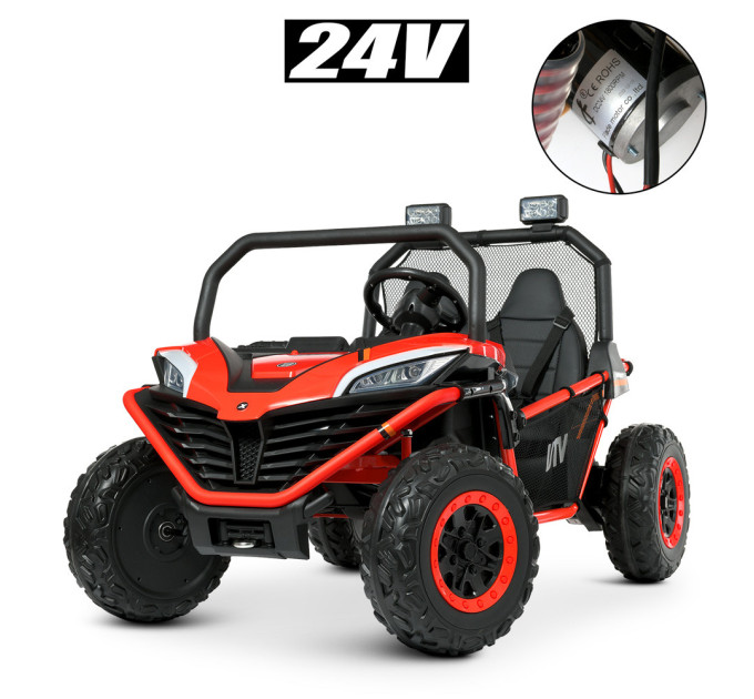 Дитячий електромобіль Баггі Bambi Racer M 4969EBLR (24V) двигун 4*80W, батарея 1*24V7AH