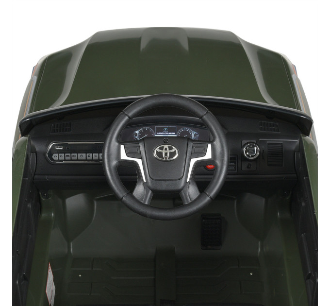 Дитячий електромобіль Bambi Racer Toyota Land Cruiser JJJ2022EBLR акумулятор 1*12V7AH, 2 мотори 35W