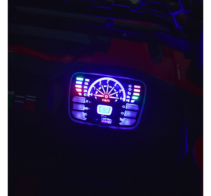 Дитячий електроджип Bambi Racer M 4620EBLR 4 кольори, 1 акумулятор 12V10AH, 4 мотори 25W, музика, світло