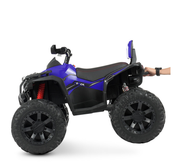Квадроцикл детский Bambi M 4795EBLR 4 мотора, музыка и свет, EVA,TF, MP3, USB
