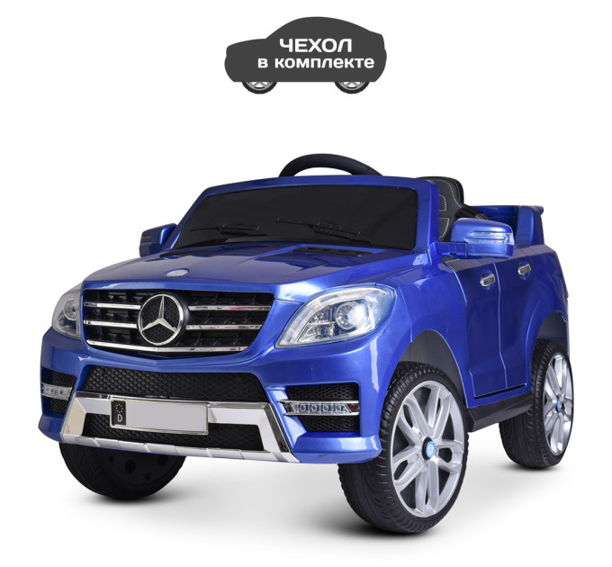 Дитяча машина Bambi M 3568EBLRS-4 джип чорний колесаEVA відчиняються двері