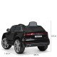 Дитячий електромобіль Bambi Audi JJ2066EBLR сидіння шкіра, 2 мотори 25W, 2 акумулятори 6V7AH