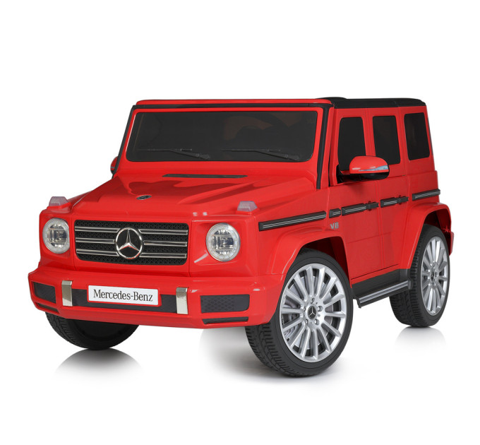 Дитячий електромобіль Mercedes-Benz M 5028EBLR 4 мотори 25W, MP3, USB, EVA, 2 кольори