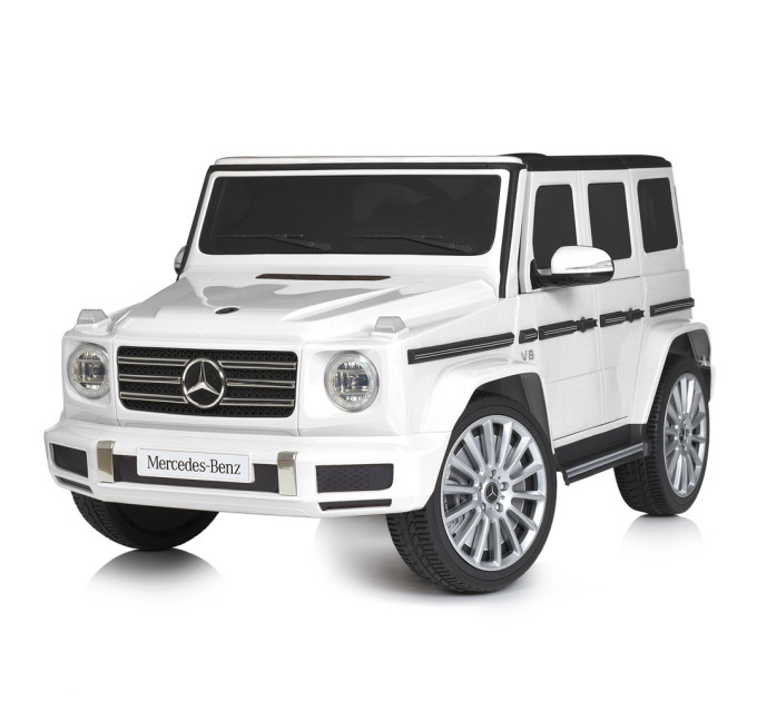 Дитячий електромобіль Mercedes-Benz M 5028EBLR 4 мотори 25W, MP3, USB, EVA, 2 кольори