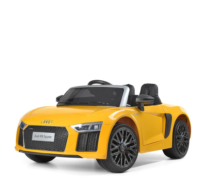 Дитячий електромобіль Bambi Audi M 3449EBLR сидіння шкіра, 2 мотори 35W, акумулятор 12V9AH
