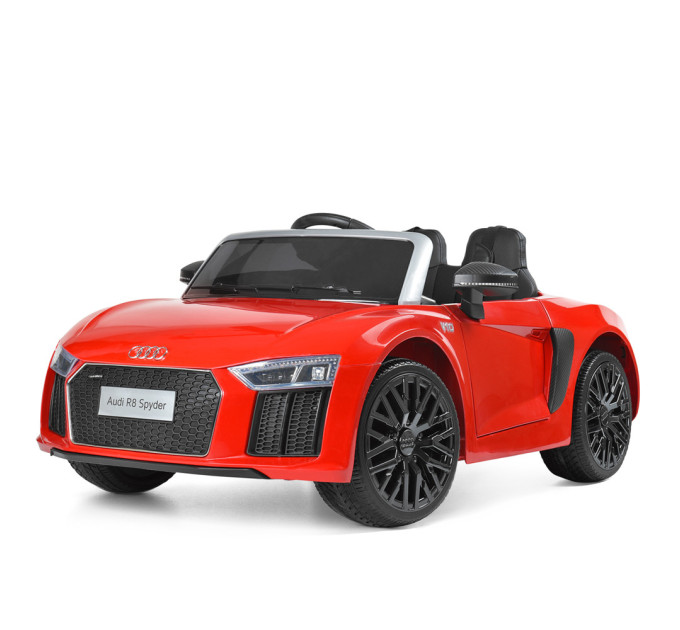 Дитячий електромобіль Bambi Audi M 3449EBLR сидіння шкіра, 2 мотори 35W, акумулятор 12V9AH
