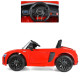 Дитячий електромобіль Bambi Audi M 3449EBLR сидіння шкіра, 2 мотори 35W, акумулятор 12V9AH