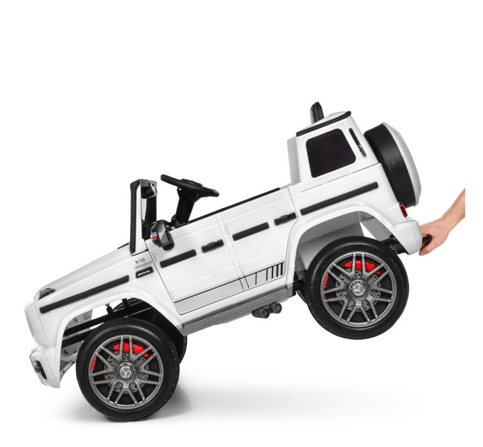Дитячий електромобіль Mercedes-Benz M 4180EBLR-1 2 мотори 45W, 1 акумулятор 12V9AH, музика, світло, MP3