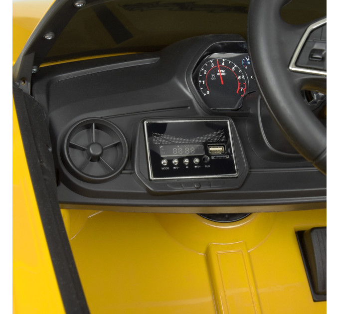 Дитячий електромобіль Bambi Chevrolet CAMARO M 5669EBLR-6 2 мотори 35W, 1 акумулятор 12V7-9AH