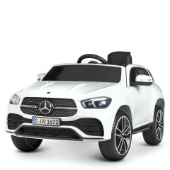 Дитячий електромобіль Bambi Mercedes M 4563EBLR-1 білий зі звуком та світлом