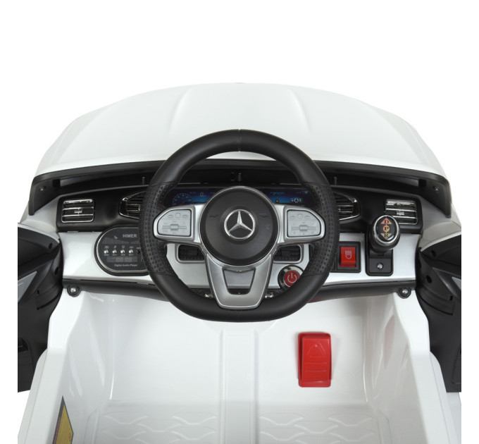 Дитячий електромобіль Bambi Mercedes M 4563EBLR-1 білий зі звуком та світлом