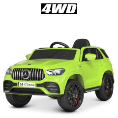 Дитячий електромобіль Bambi Mercedes M 4781EBLR-5 салатовий зі звуком та світлом