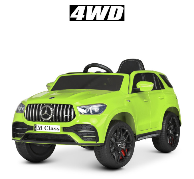 Дитячий електромобіль Bambi Mercedes M 4781EBLR-5 салатовий зі звуком та світлом