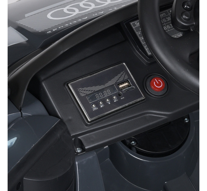 Дитячий електромобіль Джип Bambi Audi M 4972EBLR-11 двигун 2*45W, батарея 1*12V79AH, MP3, USB, світло, музика