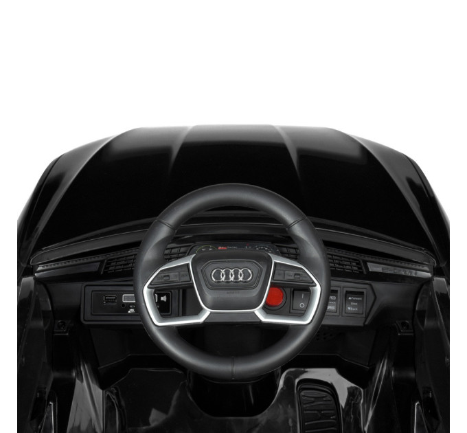 Дитячий електромобіль Bambi Audi M 4806EBLRS-2 1 акумулятор 12V7AH, 2 мотори 30W, сидіння шкіра, автофарбування