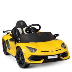 Дитячий електромобіль Lamborghini M 4787EBLR-6 2 мотори 35W, 1 акумулятор 12V7AH, колеса EVA, музика