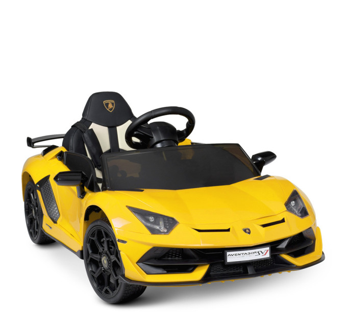 Дитячий електромобіль Lamborghini M 4787EBLR-6 2 мотори 35W, 1 акумулятор 12V7AH, колеса EVA, музика