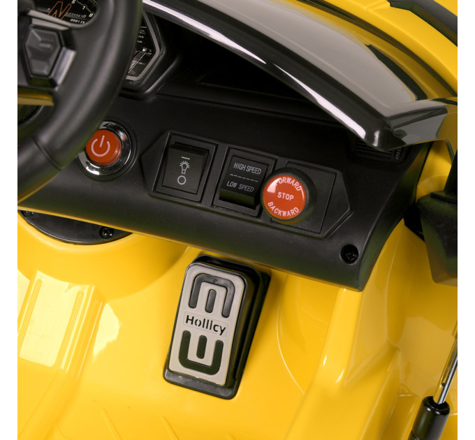 Дитячий електромобіль Lamborghini M 4787EBLR-6 2 мотори 35W, 1 акумулятор 12V7AH, колеса EVA, музика