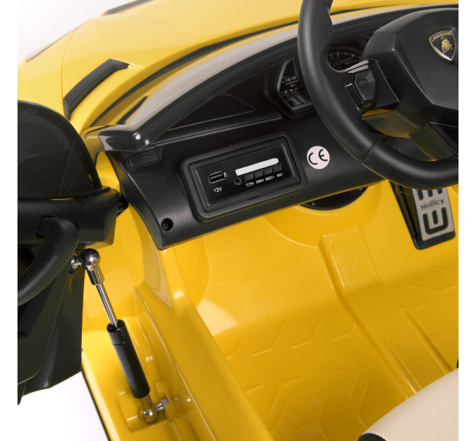 Дитячий електромобіль Lamborghini M 4787EBLR-6 2 мотори 35W, 1 акумулятор 12V7AH, колеса EVA, музика