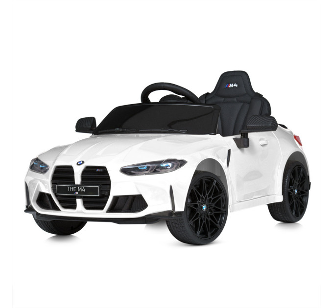 Дитячий електромобіль BMW M 5096EBLR 1 акумулятор 12V10AH, мотор 2*35W, шкіра сидіння