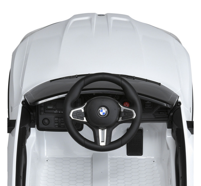 Дитячий електромобіль BMW M 5096EBLR 1 акумулятор 12V10AH, мотор 2*35W, шкіра сидіння