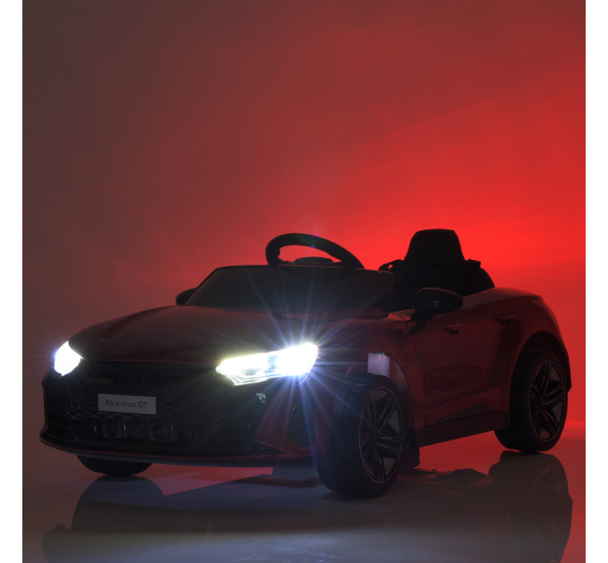 Дитячий електромобіль Bambi Audi M 4938EBLRS 1 акумулятор 12V7AH, 2 мотори 30W, сидіння шкіра, автофарбування