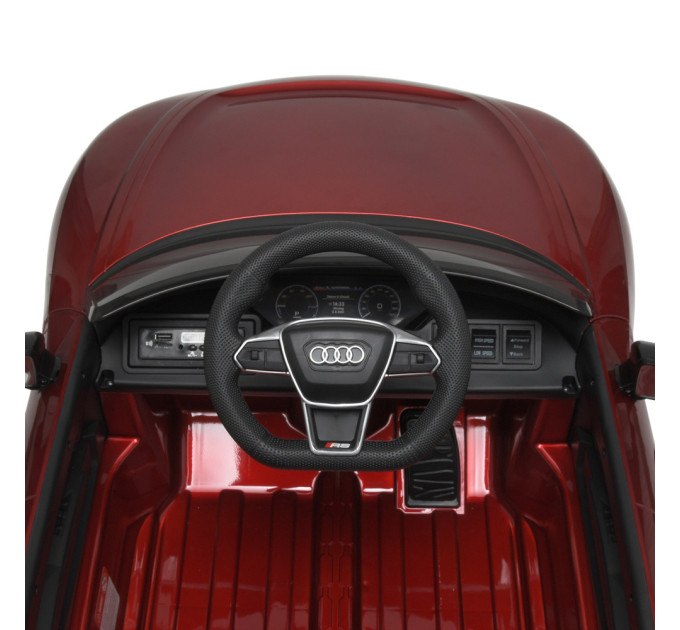 Дитячий електромобіль Bambi Audi M 4938EBLRS 1 акумулятор 12V7AH, 2 мотори 30W, сидіння шкіра, автофарбування