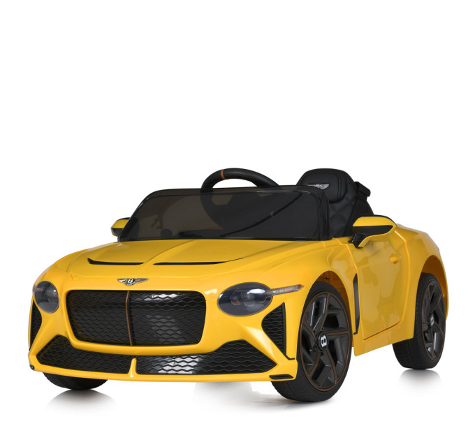 Дитячий електромобіль Bambi Bentley JE1008EBLR(4WD) шкіра сидіння, 4 мотори, колеса EVA