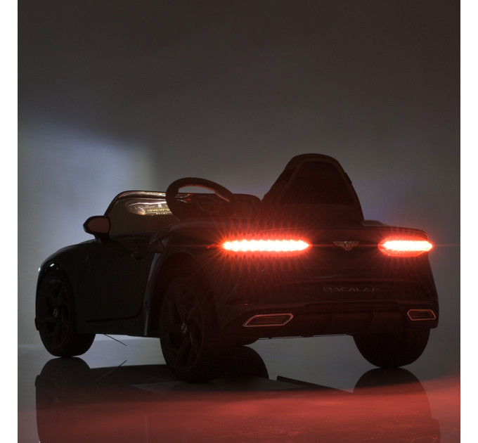 Дитячий електромобіль Bambi Bentley JE1008EBLR(4WD) шкіра сидіння, 4 мотори, колеса EVA