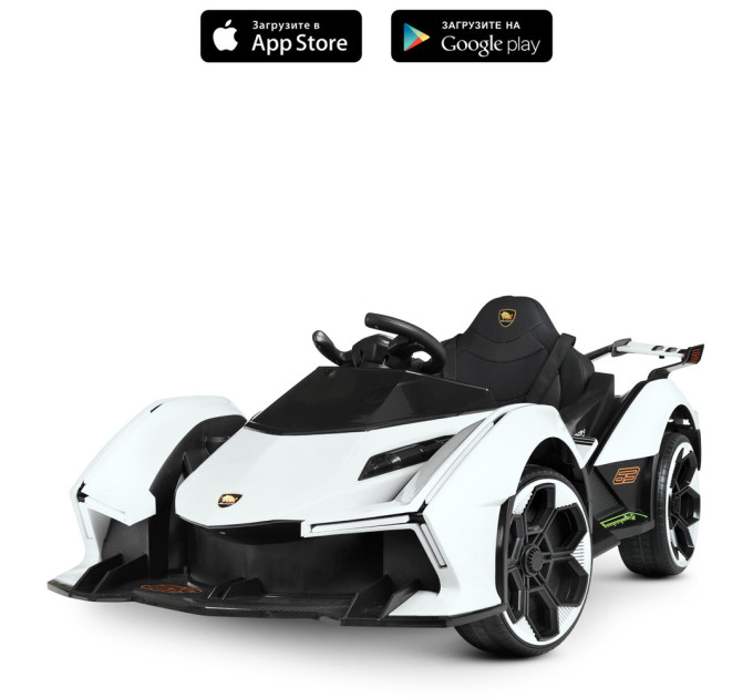 Дитячий електромобіль Bambi Racer Lamborghini M 4865EBLR, 5 кольорів, з музикою та світлом