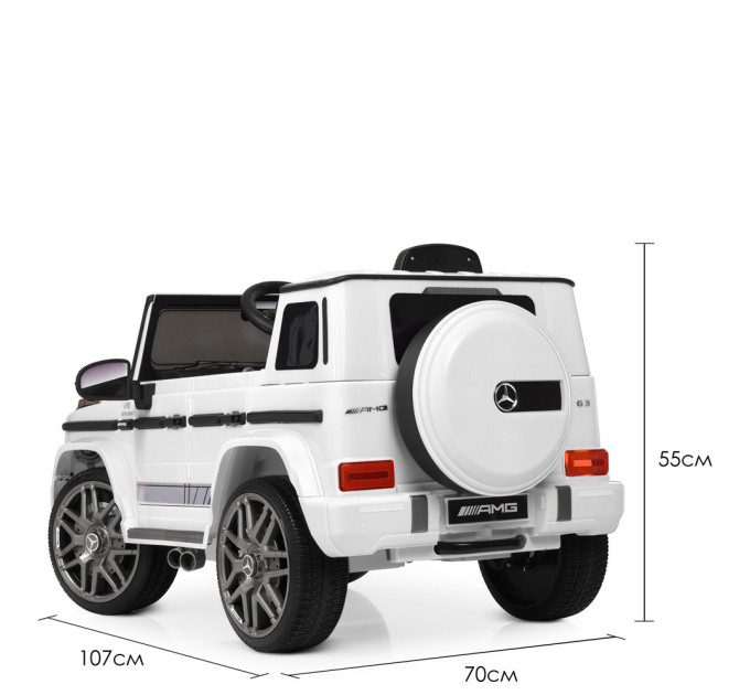 Дитячий електромобіль Bambi Racer Mercedes-Benz M 4179EBLR 2 мотори 25W, 1 акумулятор 12V5AH
