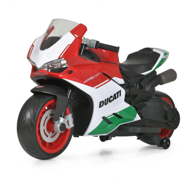 Детский электромотоцикл Bambi Racer DUCATI M 5009E-1-3 музыка, колеса EVA