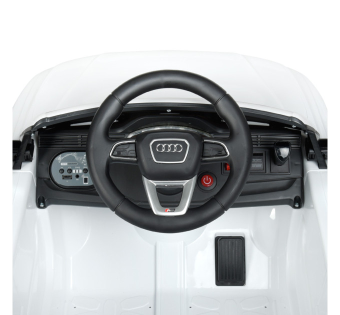 Дитячий електромобіль Bambi Audi M 4569EBLR 2 мотори, колеса EVA, сидіння еко-шкіра, музика