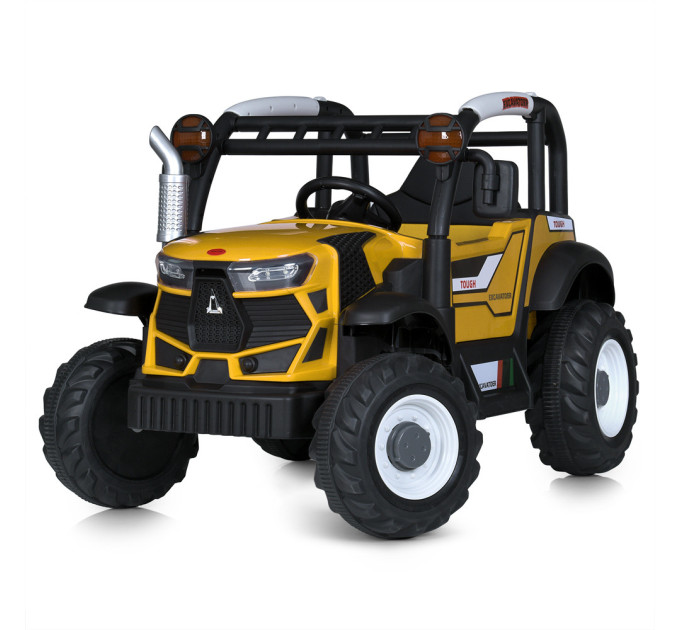 Детский электромобиль Трактор Bambi Racer M 5073EBLR 2 мотора 25W, 1 акумулятор 12V10AH, сидение кожа
