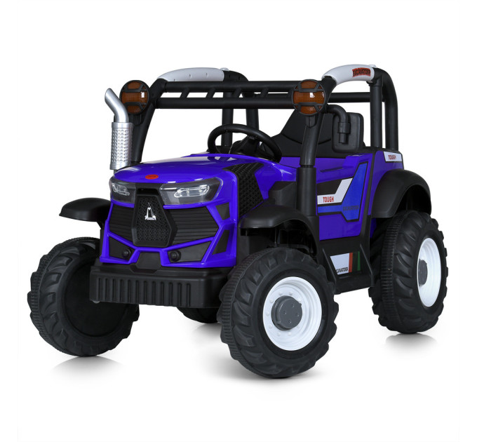 Детский электромобиль Трактор Bambi Racer M 5073EBLR 2 мотора 25W, 1 акумулятор 12V10AH, сидение кожа