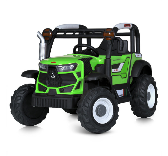 Детский электромобиль Трактор Bambi Racer M 5073EBLR 2 мотора 25W, 1 акумулятор 12V10AH, сидение кожа