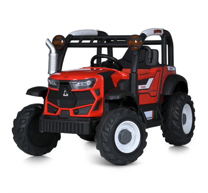 Детский электромобиль Трактор Bambi Racer M 5073EBLR 2 мотора 25W, 1 акумулятор 12V10AH, сидение кожа