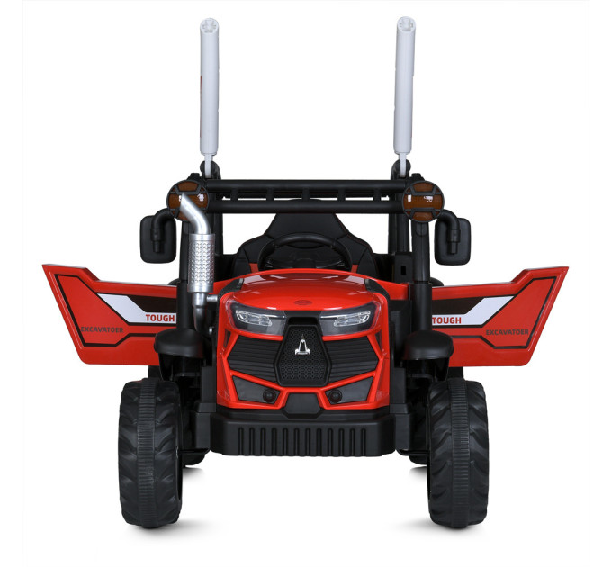 Детский электромобиль Трактор Bambi Racer M 5073EBLR 2 мотора 25W, 1 акумулятор 12V10AH, сидение кожа