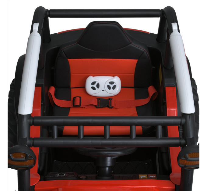 Детский электромобиль Трактор Bambi Racer M 5073EBLR 2 мотора 25W, 1 акумулятор 12V10AH, сидение кожа