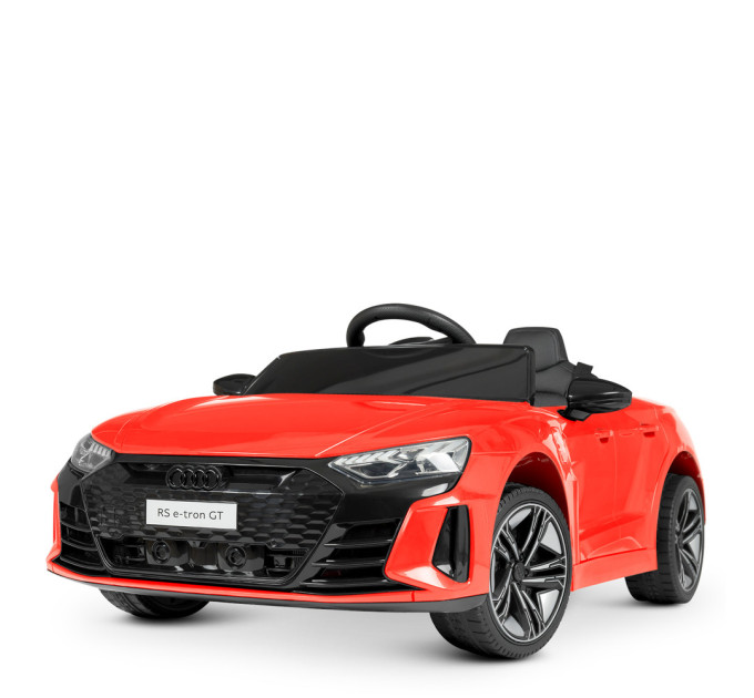 Дитячий електромобіль Bambi Audi M 4938EBLR-3 1 акумулятор 12V7AH, 2 мотори 30W, сидіння шкіра