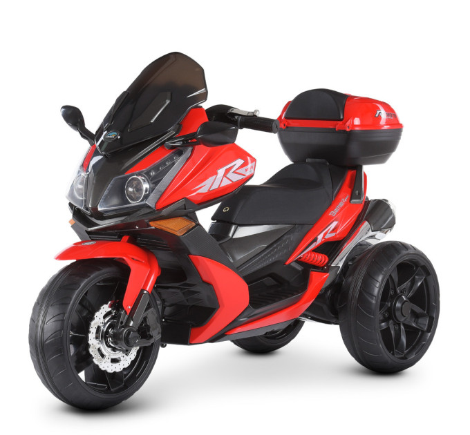 Дитячий електромотоцикл Bambi Racer M 4852EL колеса EVA, 2 мотори 35W
