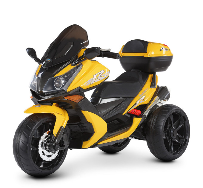 Дитячий електромотоцикл Bambi Racer M 4852EL колеса EVA, 2 мотори 35W