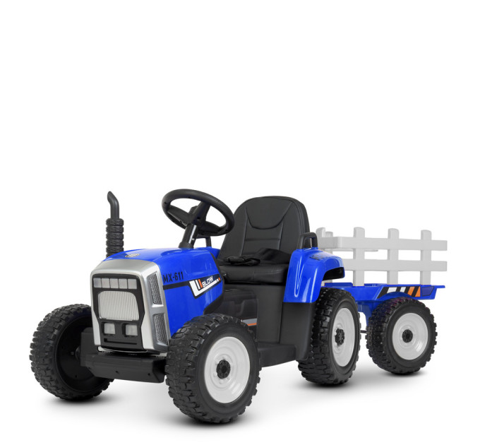 Детский электромобиль Трактор Bambi Racer M 4479EBLR 2 мотора 35W, 1 акумулятор 12V7AH, сидение кожа