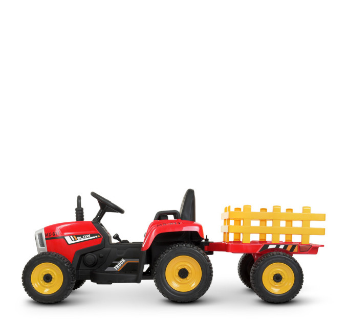 Детский электромобиль Трактор Bambi Racer M 4479EBLR 2 мотора 35W, 1 акумулятор 12V7AH, сидение кожа