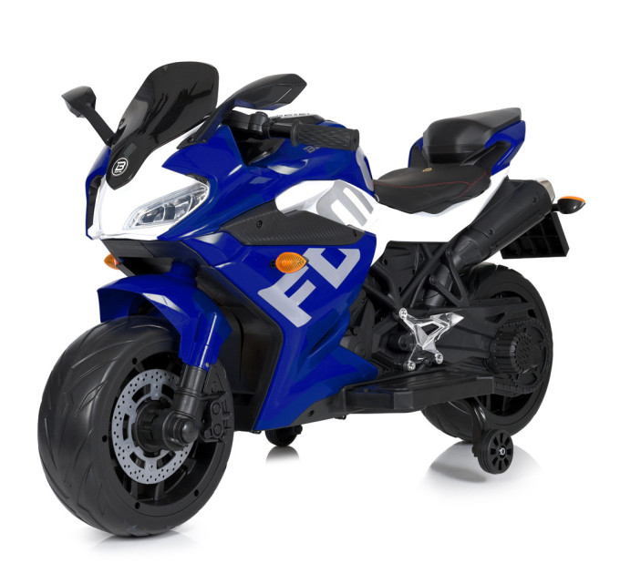 Детский электромотоцикл Bambi Racer M 5024EL колеса EVA, мотор 45W, USB, кожаное сидение