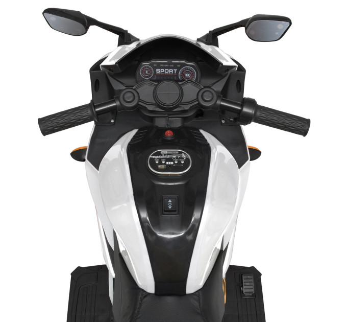 Детский электромотоцикл Bambi Racer M 5022EL колеса EVA, мотор 45W, USB, кожаное сидение