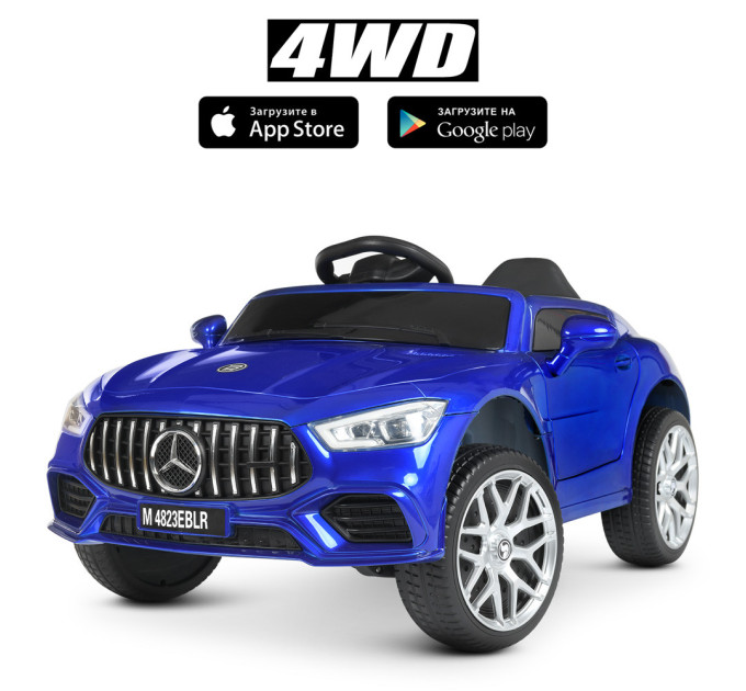 Дитячий електромобіль Bambi Racer Mercedes-Benz M 4823EBLRS-4 автофарбування, музика, світло