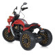 Детский трехколесный электромотоцикл Bambi M 5047EL-3 с музыкой и светом